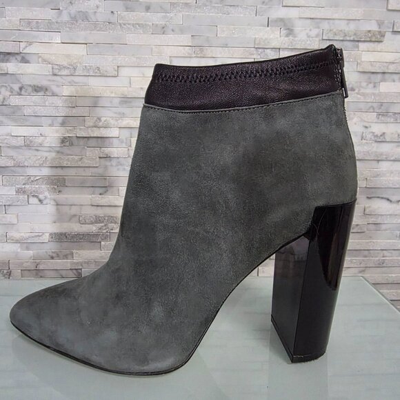 SAKS FIFTH AVENUE SUEDE WOMEN'S SIZE 8M BOOTS - Picture 3 of 7